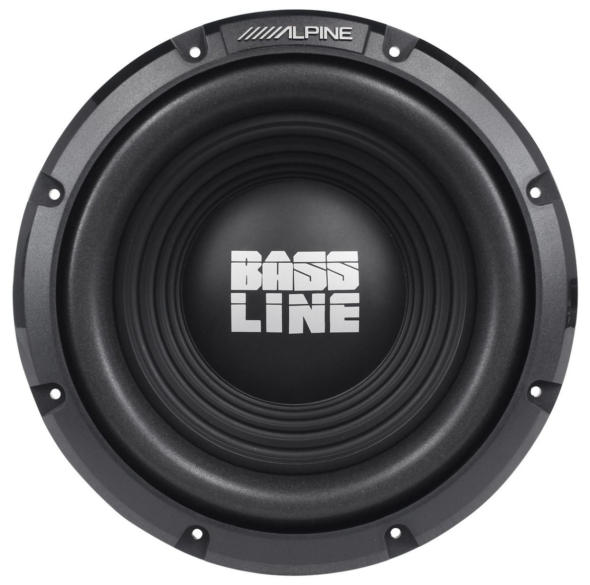 Alpine SWA-S "  Watts Peak /  Watts RMS -Ohm Bass Line Series  Car Subwoofer