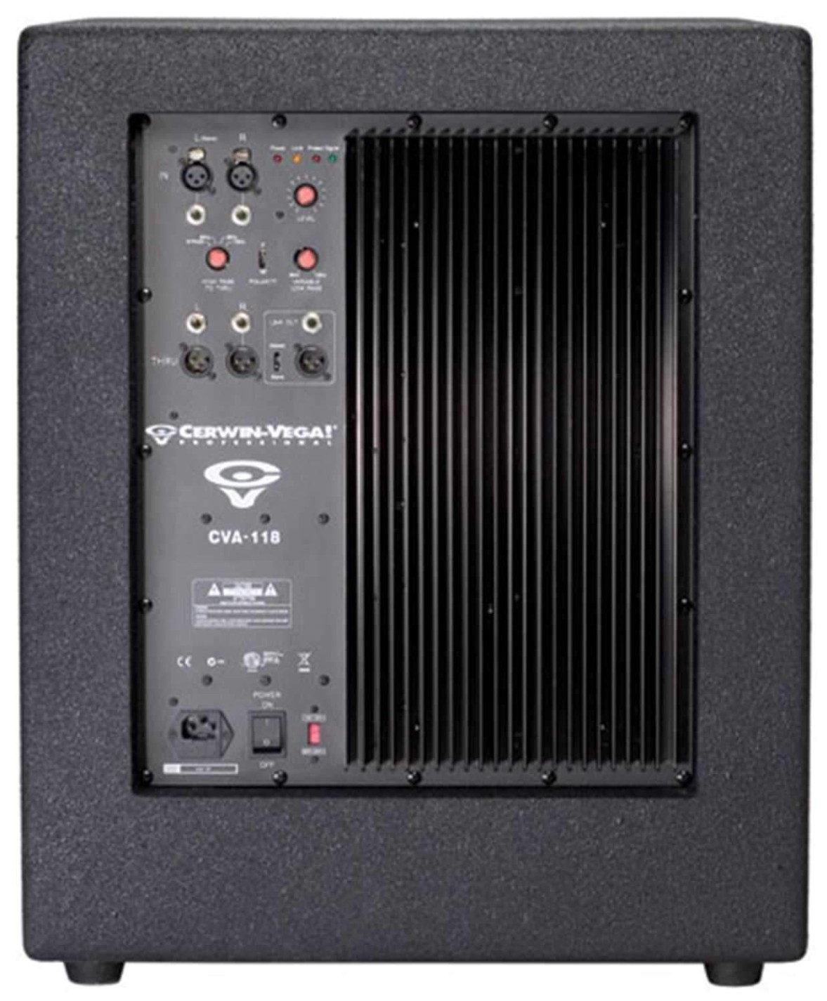 Cerwin Vega CVA-X -Inch Powered Subwoofer PSSL ProSound and