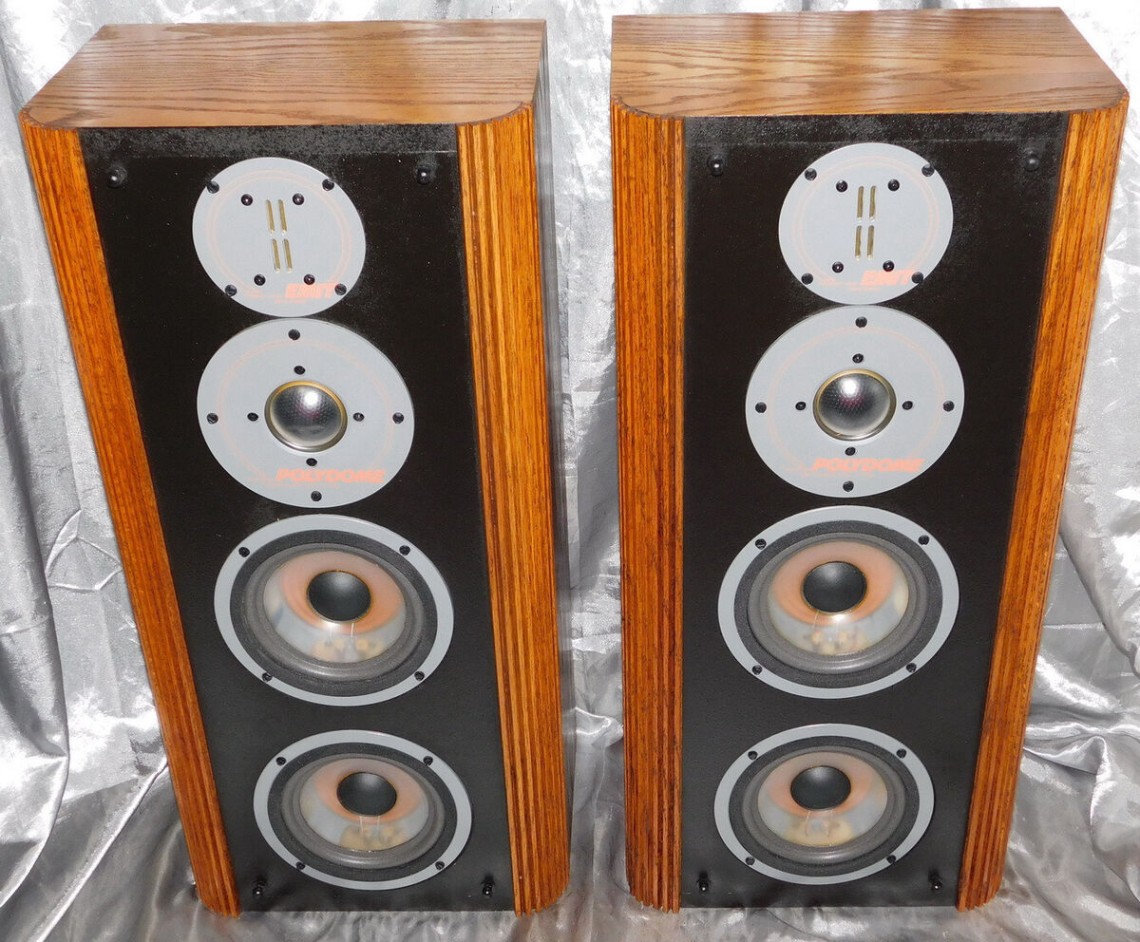 Infinity RS vintage home hifi speakers with fresh woofer