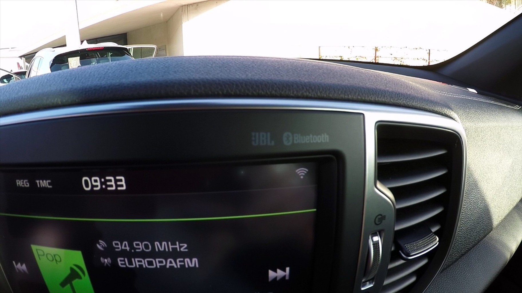 Kia Sportage JBL sound system with Clari Fi
