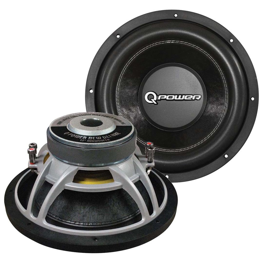 Qpower QPFD In Woofer Deluxe Series Dvc Basket Oz