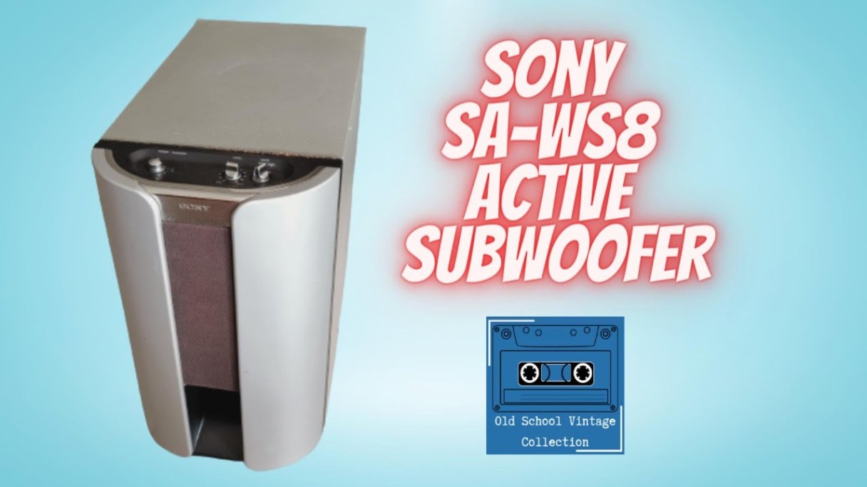 Sony SA-WS Active Subwoofer Sound Test