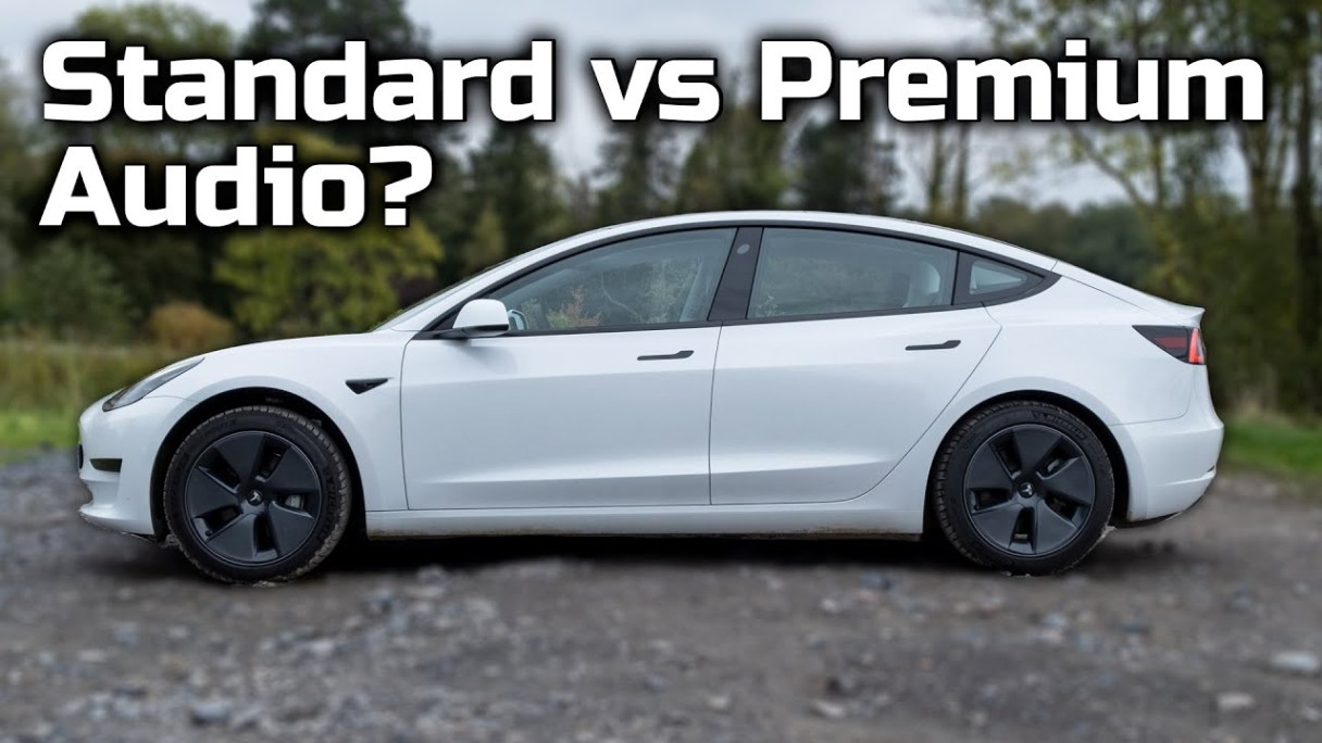 Tesla Model audio review: Standard vs Premium audio comparison