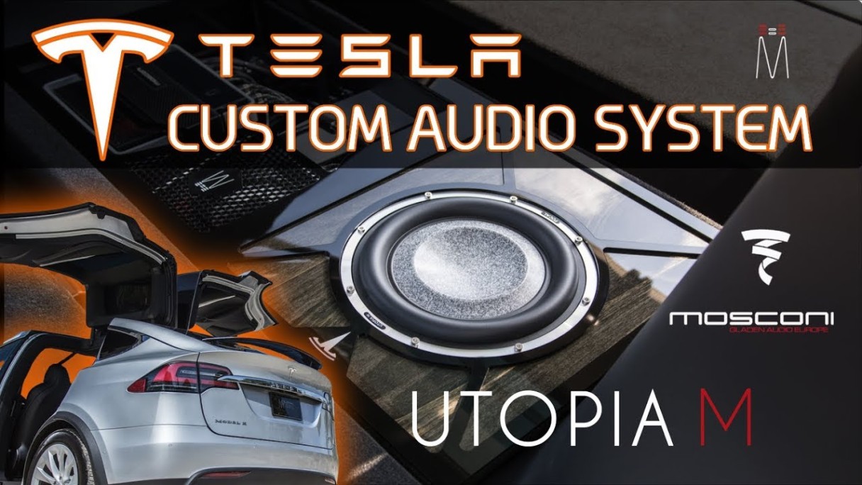 Tesla Model X - Custom Audiophile Sound System EXPLAINED!! Video