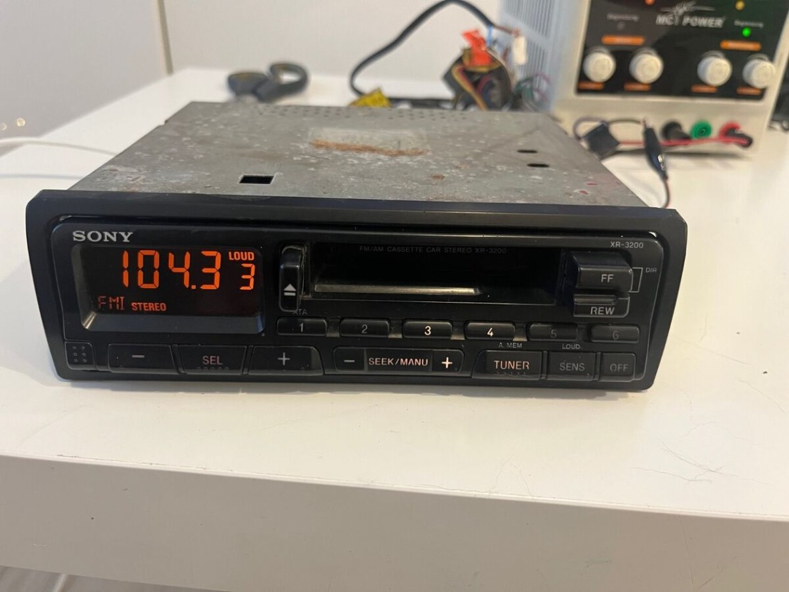 Vintage Sony XR- Car Stereo Car Radio