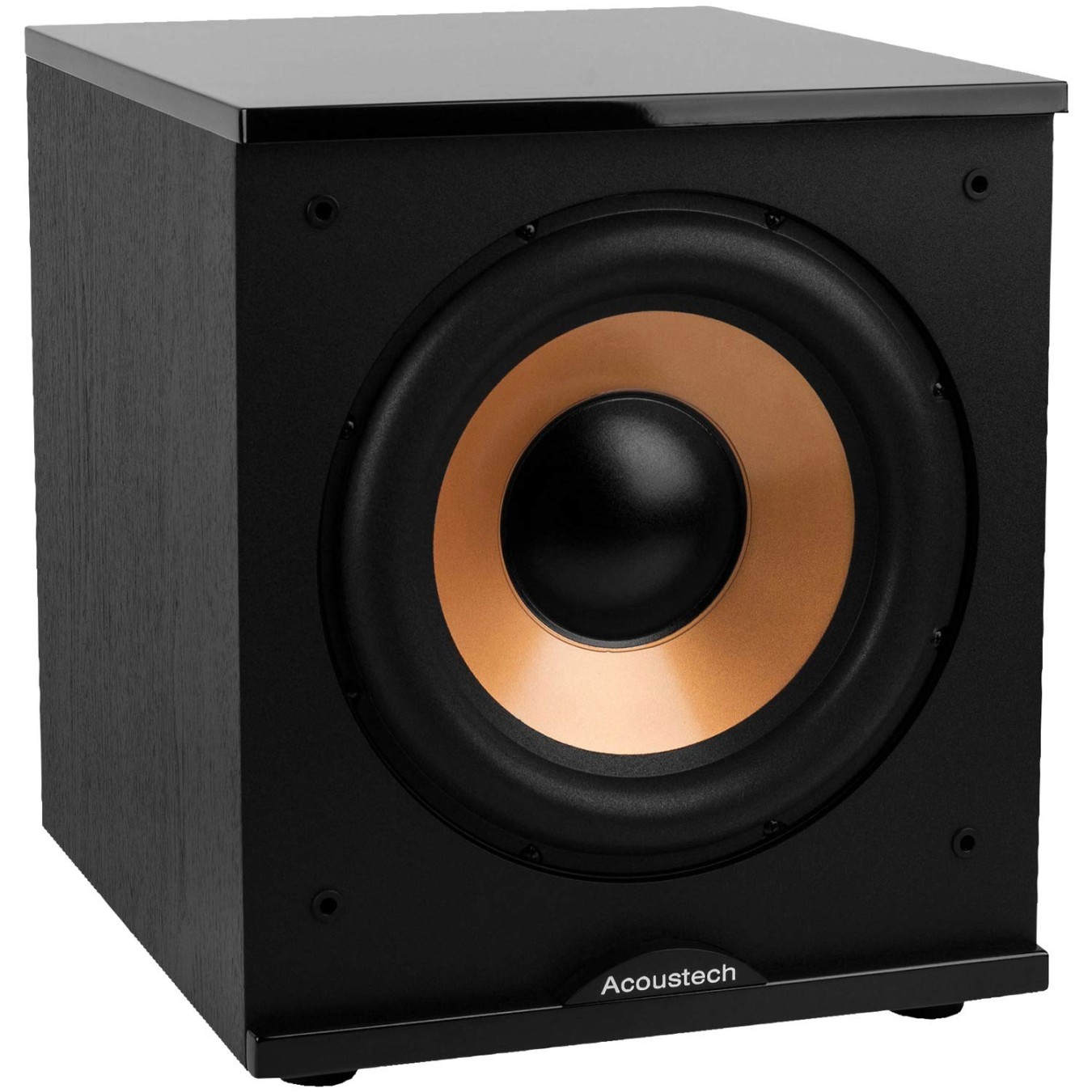 BIC America H-II -Inch Watt Front Firing Powered Subwoofer, (Black)