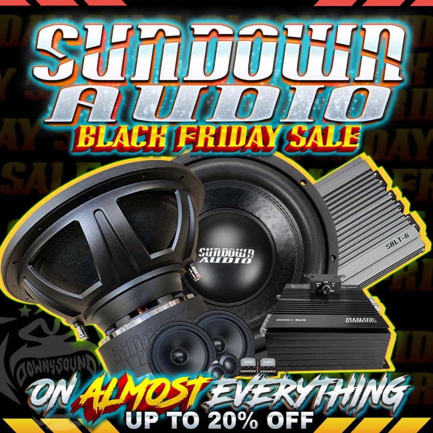 BLACK Friday Car Audio Deals  at Downsound