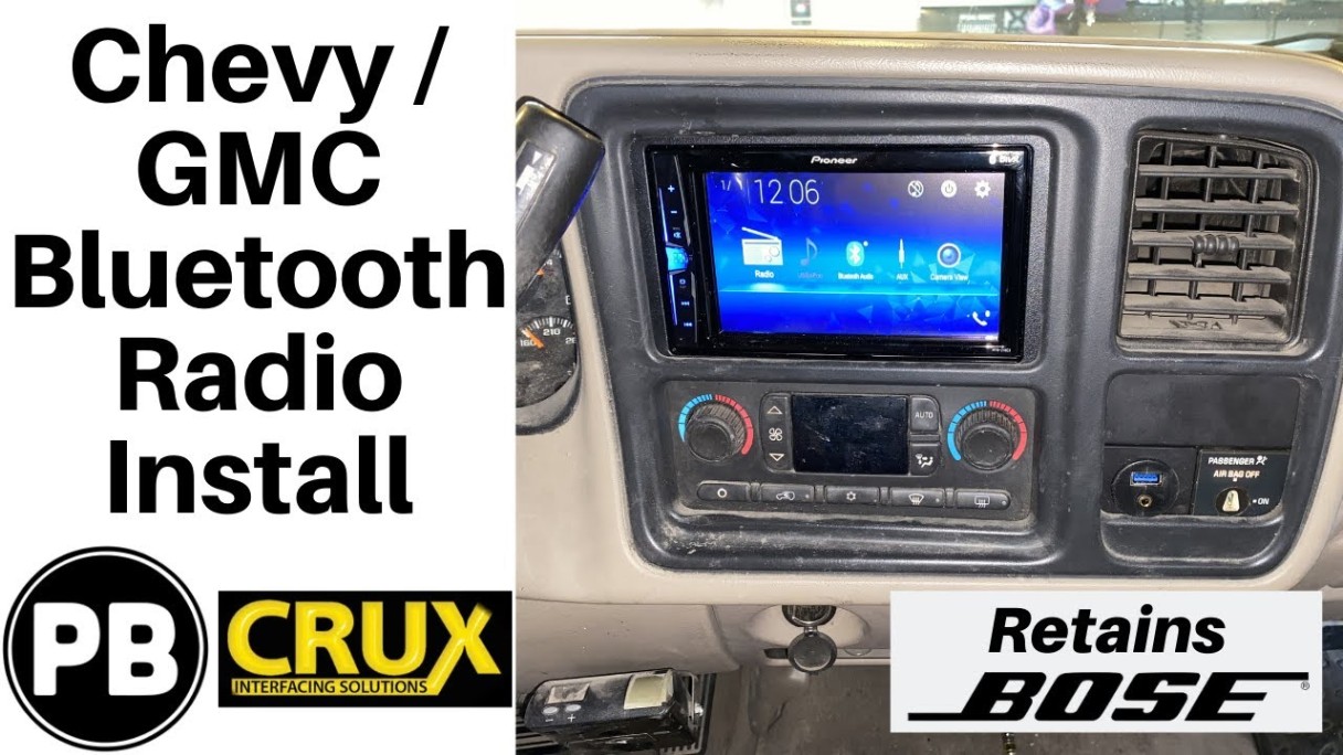 - Chevy / GMC Stereo Install