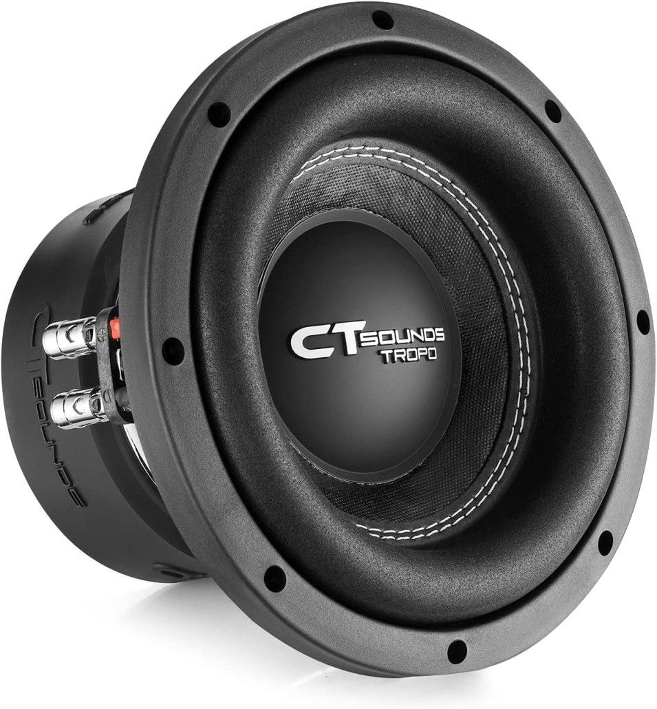 CT Sounds TROPO--D Inch Car Subwoofer Dual Ohm, 00 Watts Max