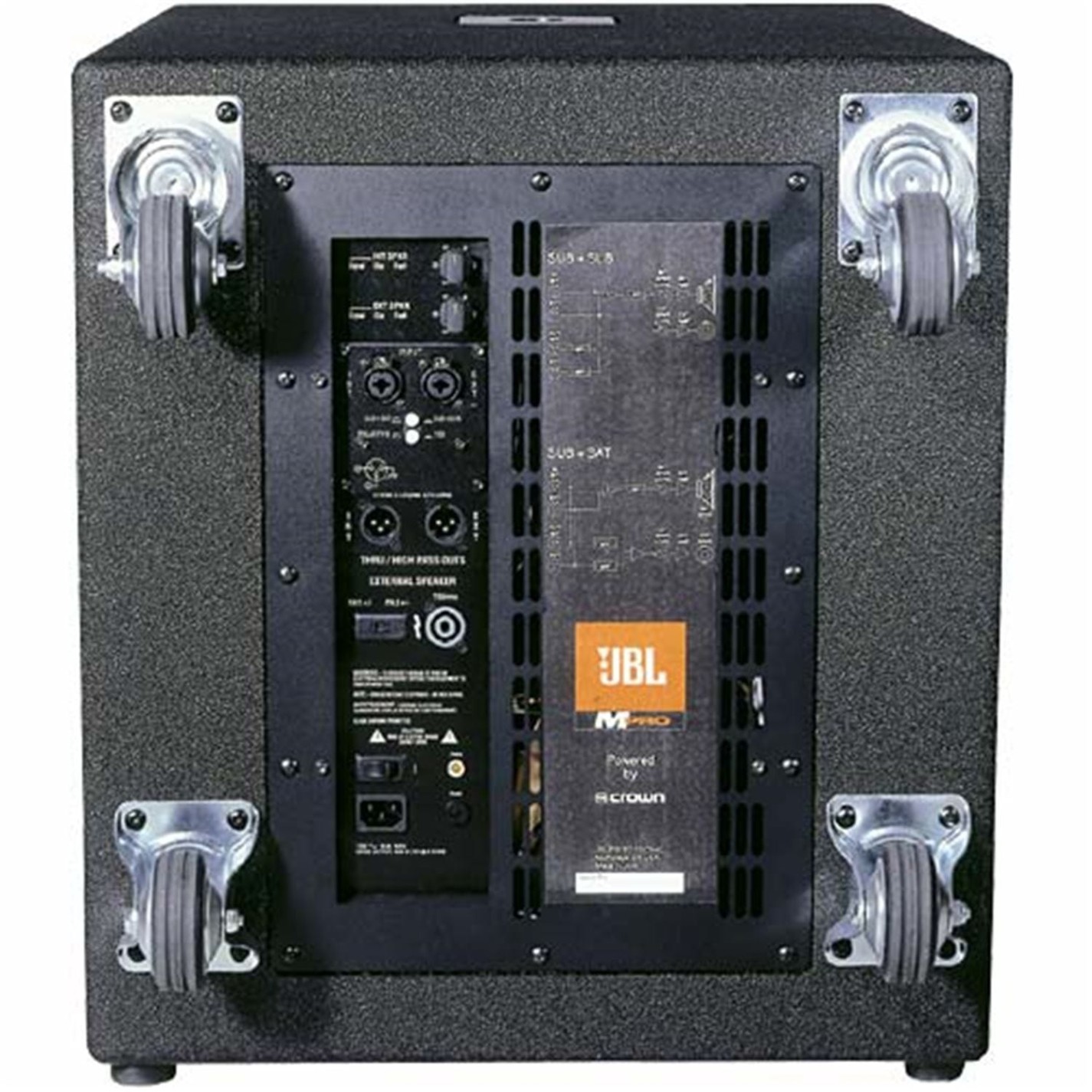 JBL MPSP Subwoofer In with Dual Channel Amp PSSL ProSound