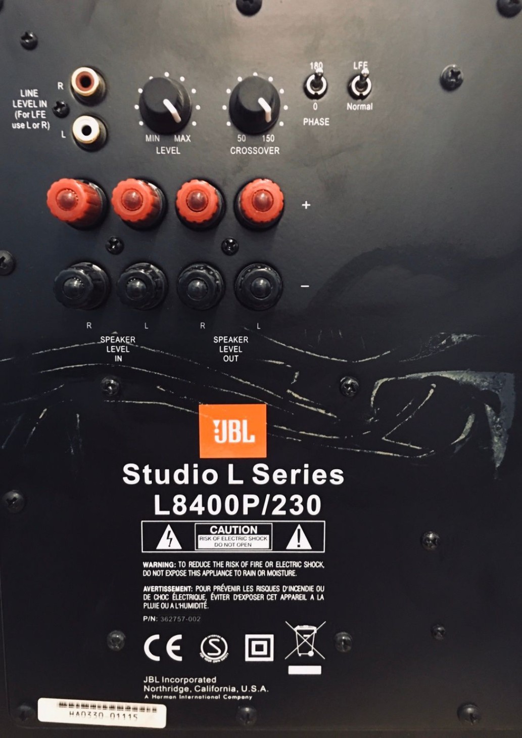 JBL Subwoofer LP jbl, lp, lautsprecher, stereo
