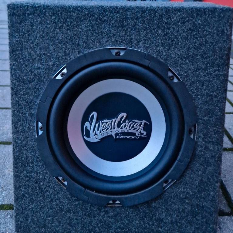 Orion Westcoast Customs Subwoofer inkl Endstufe