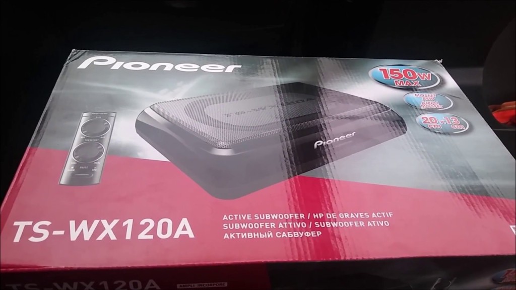 Pioneer TS-WXA Subwoofer Test & Kaufberatung. Einbau, Erklärung, Test, Fazit