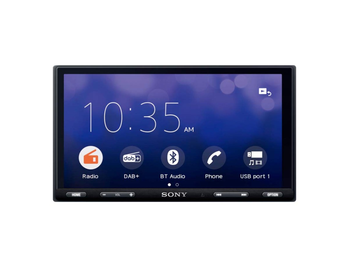 Sony XAV-AXD Headunit Autoradio -DIN + USB/Bluetooth/Apple Carplay/Weblink