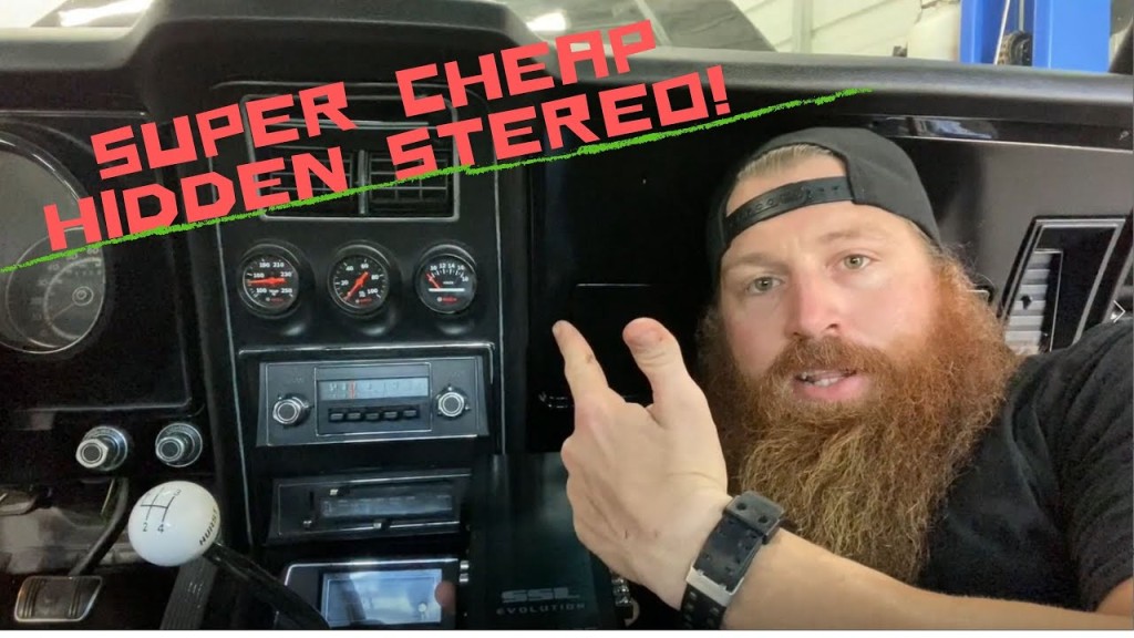 Hidden Stereo For Classic Cars