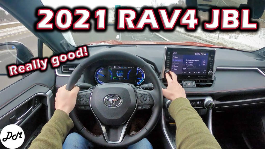 Toyota RAV – JBL -speaker Sound System Review and Test  Apple  CarPlay & Android Auto